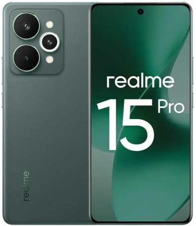 realme 15 Pro 8/256 ГБ бархатный зеленый