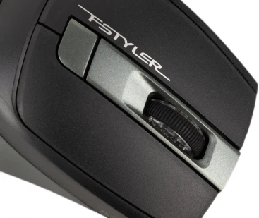 A4Tech Fstyler FB35, беспроводная, 2000dpi, зеленый/черный
