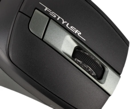 A4Tech Fstyler FB35, беспроводная, 2000dpi, зеленый/черный