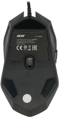 Acer OMW170, проводная, 3200dpi, черный