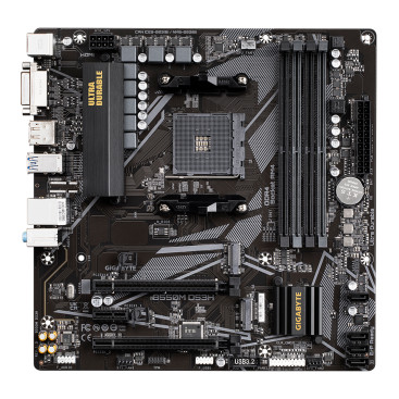 Gigabyte B550M DS3H, socket AM4