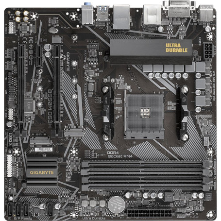 Gigabyte B550M DS3H, socket AM4