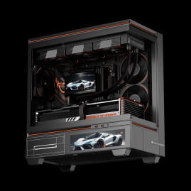 Thermalright Rainbow Vision 360 Turbo ARGB, LGA1700/1200/115X/AM5/AM4, Black