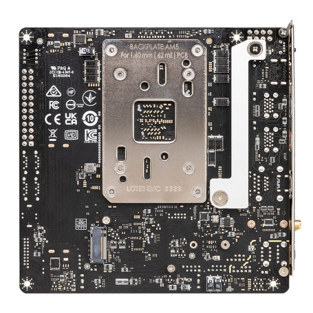 MSI MPG B650I EDGE WIFI socket AM5
