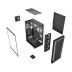 Powercase ByteFlow Black V2, ATX, 4x120mm ARGB, Black, CBFB-A4-V2