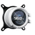 ASUS ROG STRIX LC III 360 ARGB LCD WHT, LGA1851/1700/1200/115X/AM5/AM4, 90RC00W2-M0UAY0, белый