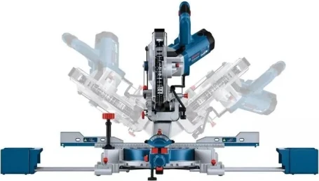 Торцовочная пила Bosch GCM 305-216 D 1200Вт 5200об/мин d=300мм