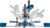 Торцовочная пила Bosch GCM 305-216 D 1200Вт 5200об/мин d=300мм