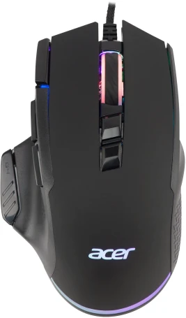 Acer OMW180, проводная, 6400dpi, черный