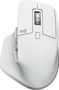 Logitech MX Master 3S, беспроводная, 8000dpi, светло-серый (910-006560)