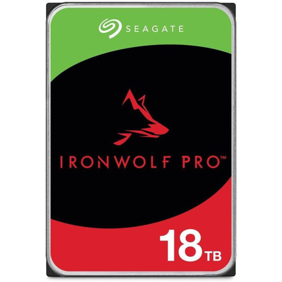 Seagate IronWolf Pro 3.5" 18TB SATA 6Gb/s 7200rpm 256MB ST18000NT001