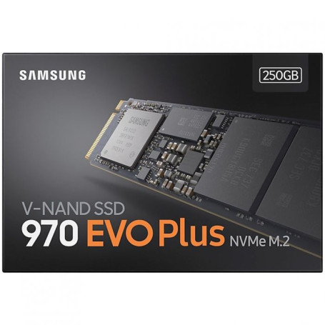 Samsung 970 EVO Plus 250GB M.2 2280 PCIe Gen3x4 3500/2300 MZ-V7S250BW