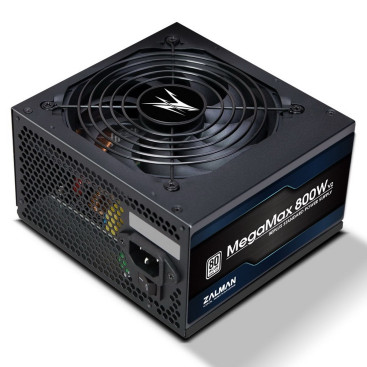 Zalman MegaMax800W V2, 800W, 80 PLUS, ZM800-TXII, черный