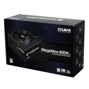 Zalman MegaMax800W V2, 800W, 80 PLUS, ZM800-TXII, черный