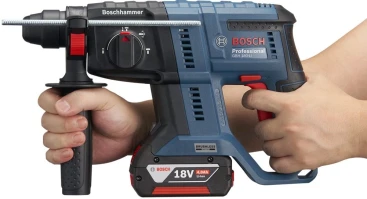 Перфоратор Bosch GBH 180-LI BL Set патрон:SDS-plus уд.:2Дж аккум. (кейс в комплекте)