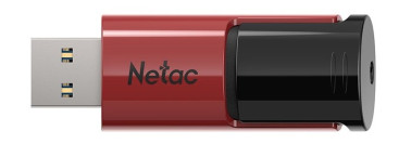 Память USB Flash Netac 128 Гб U182 USB 3.0 (красный/черный)