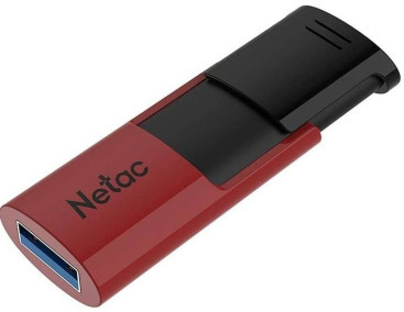 Память USB Flash Netac 128 Гб U182 USB 3.0 (красный/черный)