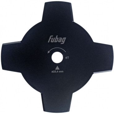 Нож смен. для садовых триммеров Fubag 38740 L=254мм
