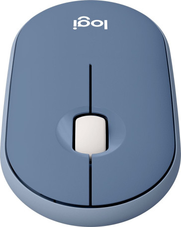 Logitech Pebble M350, беспроводная, 1000dpi, синий