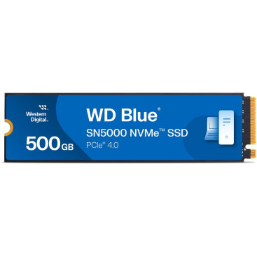 WD Blue SN5000 500GB M.2 2280 PCIe Gen4x4 WDS500G4B0E