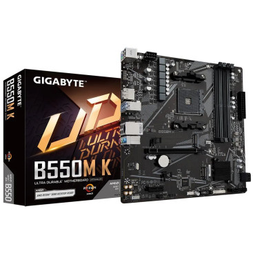 Gigabyte B550M K socket AM4