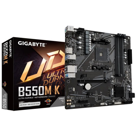 Gigabyte B550M K socket AM4