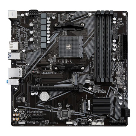 Gigabyte B550M K socket AM4