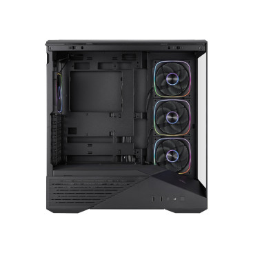 1STPLAYER GM7 ARGB, ATX, 4x120mm ARGB, Black, GM7-BK-3FN7R-1FN7