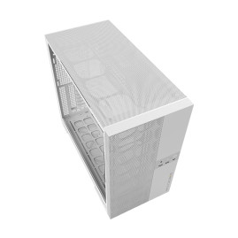 Geometric Future Model 5 Vent White, E-ATX, White, 1AM5VTWT00100