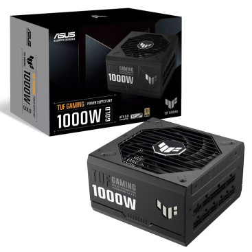 ASUS TUF-GAMING-1000G, 1000W, 80 PLUS Gold, черный