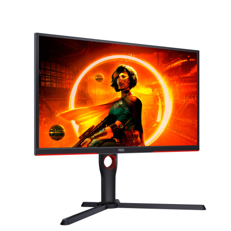 24.5" AOC FHD Gaming 25G3ZM, черный/красный