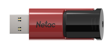 Память USB Flash Netac 256 Гб U182 USB 3.0 (красный/черный)