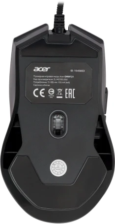 Acer OMW121, проводная, 6400dpi, черный