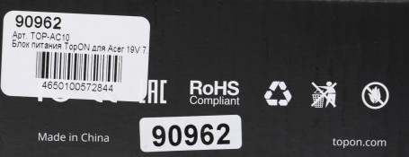 Блок питания TopON TOP-AC10 135W-19V 7.1A от бытовой электросети