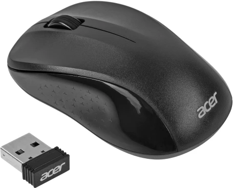 Acer OMR302, беспроводная, 1200dpi, черный