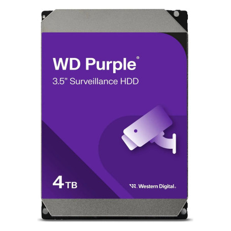WD Purple 4TB 3.5" SATA 6Gb/s 5400rpm 256MB (WD43PURZ)