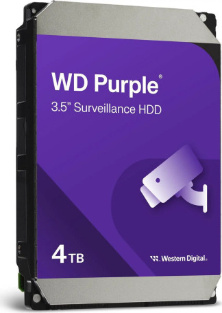 WD Purple 4TB 3.5" SATA 6Gb/s 5400rpm 256MB (WD43PURZ)