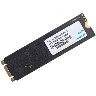 Apacer AS2280P2 240GB M.2 2280 PCIe Gen3x2 1580/880 AP240GAS2280P2-1
