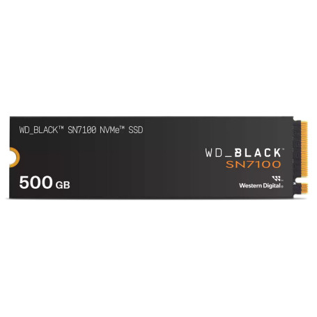 WD Black SN7100 500GB M.2 2280 PCIe Gen4x4 6800/5000 WDS500G4X0E