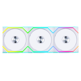Комплект вентиляторов (3шт.) Lian Li UNI FAN SL WIRELESS 120 / 12SL1W3W WHITE / 120x124,5x28мм (PWM, ARGB, 2000 об/мин (Max.), 28.5dBa) / G99.12SL1W3W.R0