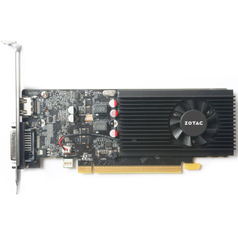 Zotac NVIDIA GeForce GT 1030 2GB GDDR5 64bit DVI HDMI 1FAN LP (ZT-P10300A-10L)