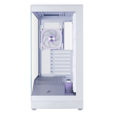 1STPLAYER GM7 ARGB, ATX, 4x120mm ARGB, Silver, GM7-SV-3FN7R-W-1FN7-W