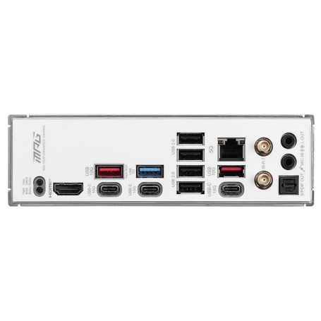 MSI MPG B850 EDGE TI WIFI socket AM5