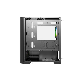 Powercase ByteFlow Micro Black, mATX, 4x120mm ARGB, Black, CAMBFB-A4