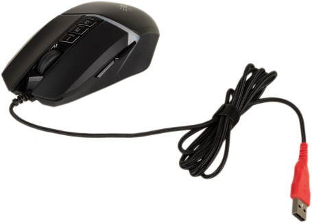 A4Tech Bloody W60 Max, проводная, 10000dpi, черный