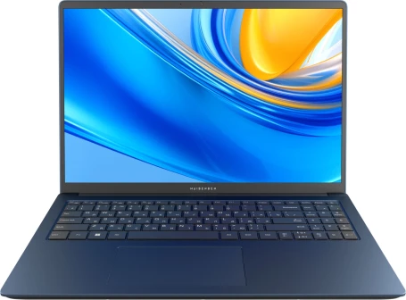 Ноутбук Maibenben M657 Ryzen 7 5825U 16Gb SSD1Tb AMD Radeon Graphics 16" IPS FHD+ (1920x1200) Linux blue WiFi BT Cam 4000mAh (M6571SG0LURE3)