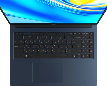 Ноутбук Maibenben M657 Ryzen 7 5825U 16Gb SSD1Tb AMD Radeon Graphics 16" IPS FHD+ (1920x1200) Linux blue WiFi BT Cam 4000mAh (M6571SG0LURE3)