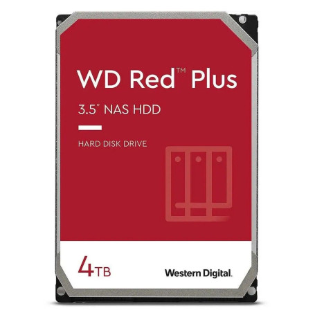 WD Red Plus 4TB 3.5" SATA 6Gb/s 5400rpm 256MB (WD40EFPX)
