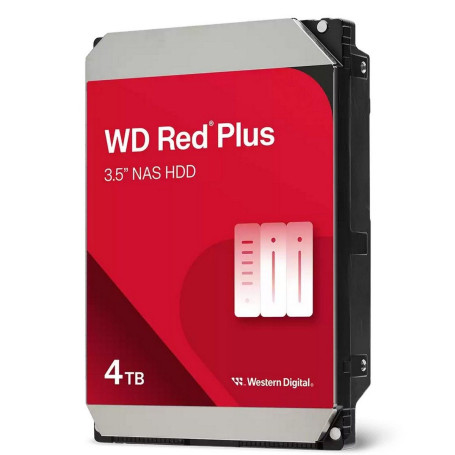 WD Red Plus 4TB 3.5" SATA 6Gb/s 5400rpm 256MB (WD40EFPX)