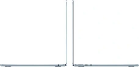 Ноутбук Apple MacBook Air A3240 M4 10 core 16Gb SSD256Gb/8 core GPU 13.6" Liquid Retina (2560x1664) macOS lt.blue WiFi BT Cam (MC6T4HN/A)